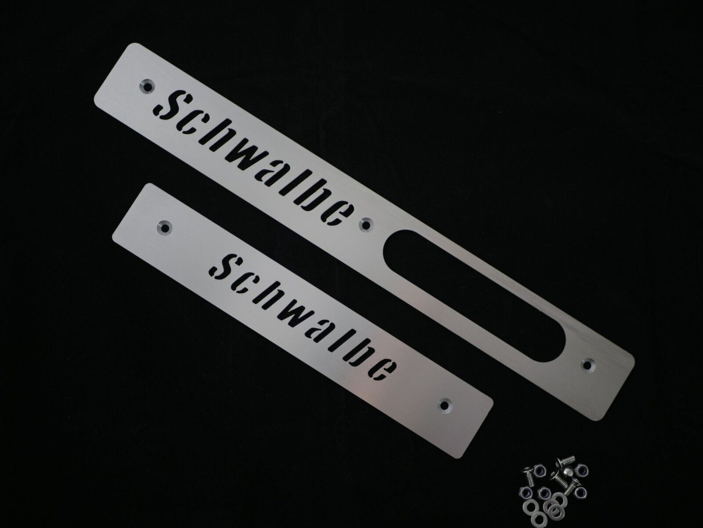 Schwalbe Scheuerleisten Edelstahl Hochglanz