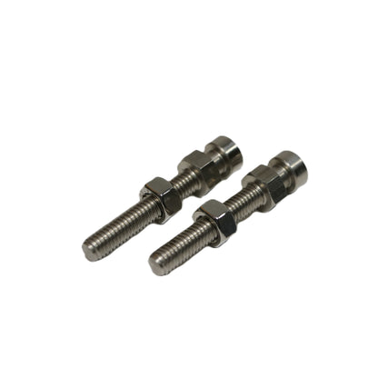 Simson Kettenspanner Schwarz Skala CNC gefräst