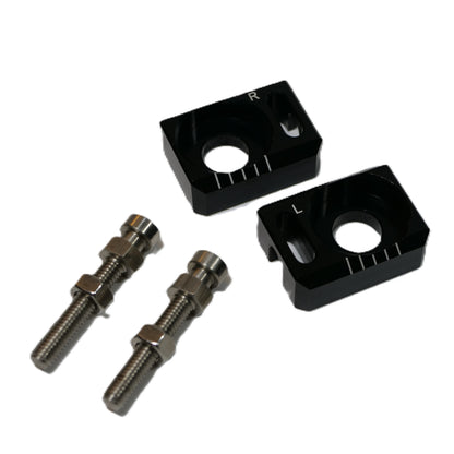 Simson Kettenspanner Schwarz Skala CNC gefräst