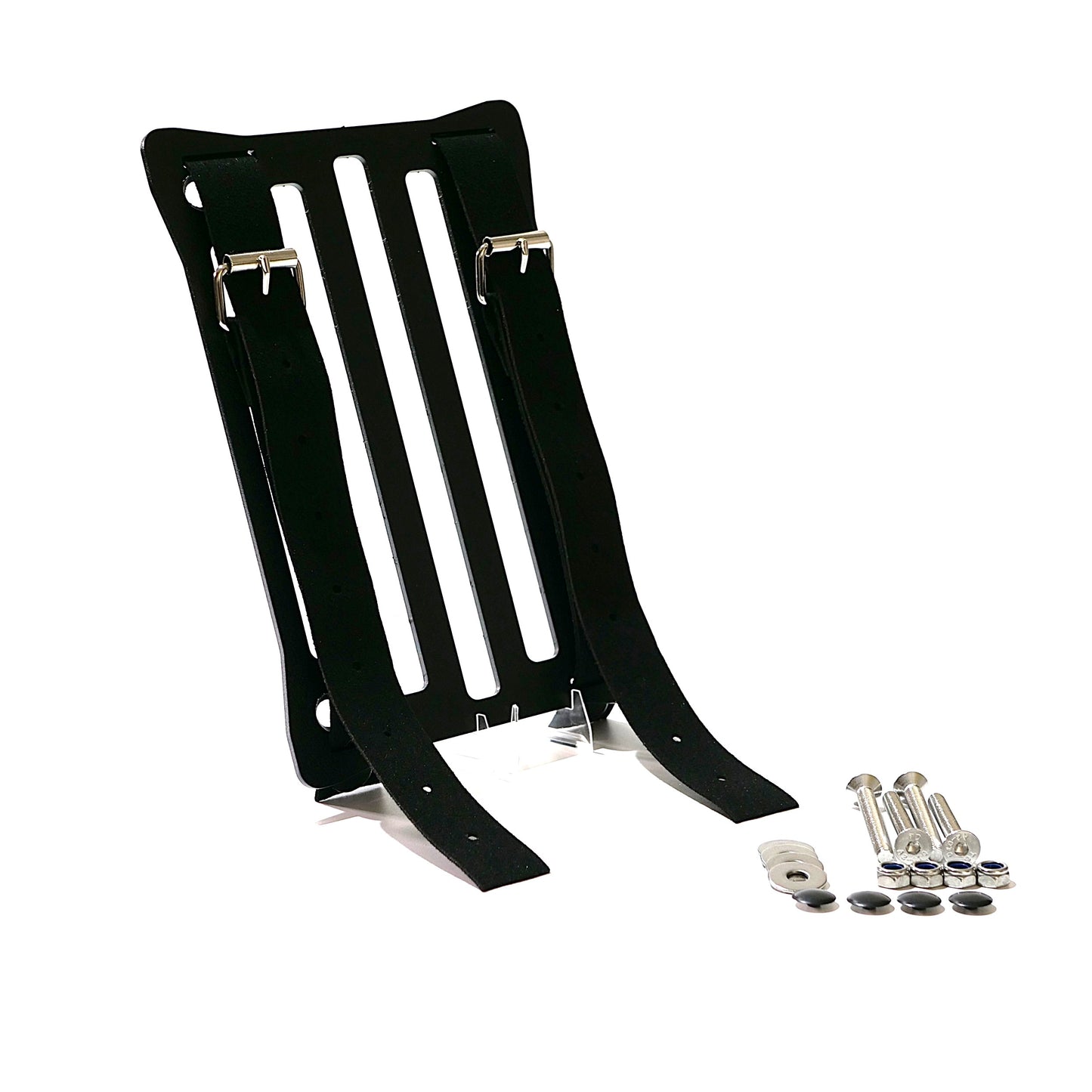 Simson Schwalbe Gepäckträger Leder v1 schwarz