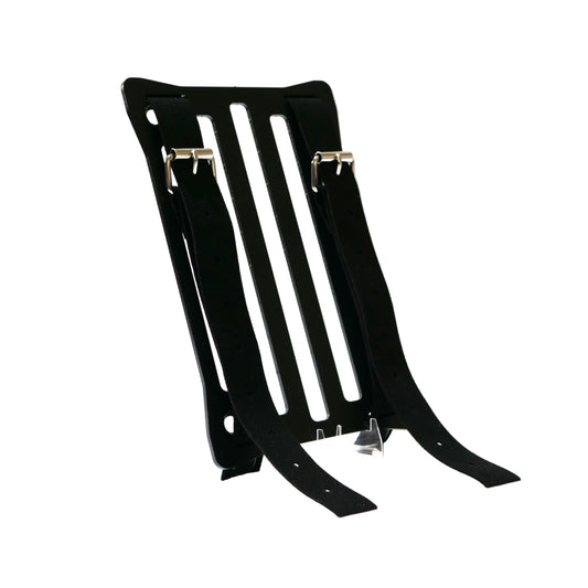 Simson Schwalbe Gepäckträger Leder v1 schwarz